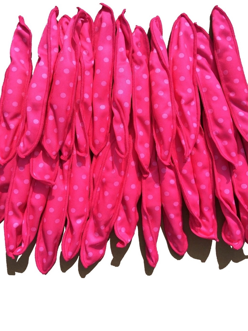 Heartless foam curlers foam rollers for overnight curls pink